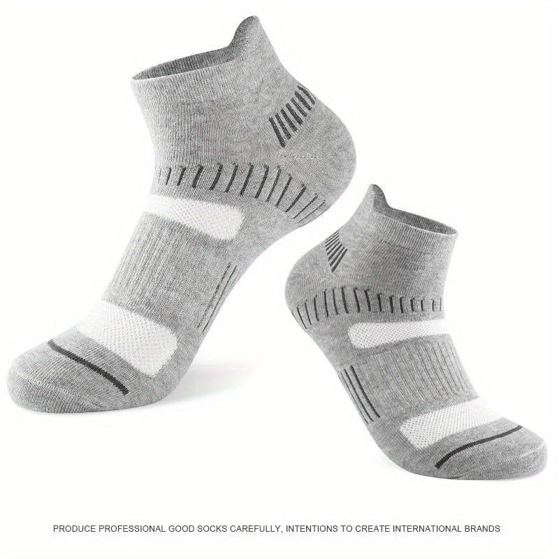 1pair Sports Socks Running Ankle Sweat Absorbing Socks
