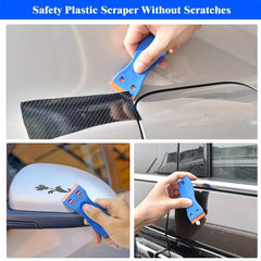 3pcs Paint Removal Scraper Glue Removal Glass Cleaning Scraper