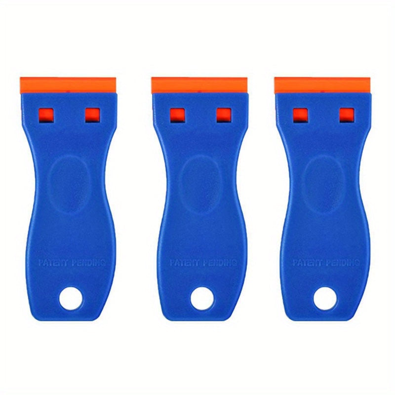 3pcs Paint Removal Scraper Glue Removal Glass Cleaning Scraper