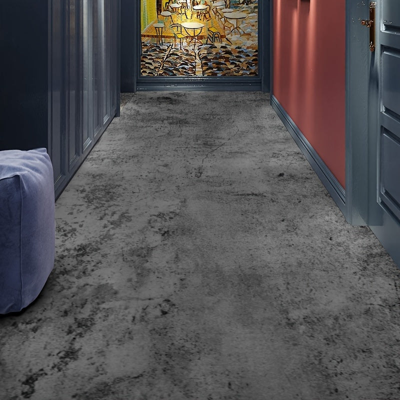 Gray Cement Self Adhesive Floor Stickers Non Slip Waterproof Wear Resistant