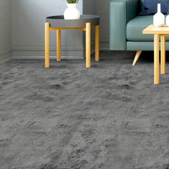 Gray Cement Floor Stickers, Waterproof, Wear-resistant