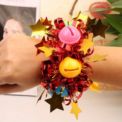 Sequin Bell Flower Bracelet Cheering Props Dancing Supplies