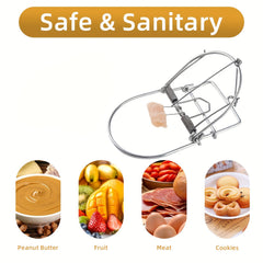 2PCS Metal Mouse Trap Reusable Trigger Type Safe & Reliable
