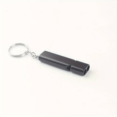 2pcs Double Frequency Alloy Aluminum Emergency Whistle