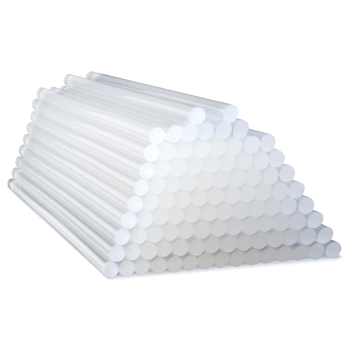 100pcs Low Temp Clear Glue Sticks, 0.44" Diameter, DIY Craft Repair