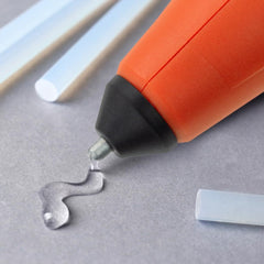 100pcs Low Temp Clear Glue Sticks, 0.44" Diameter, DIY Craft Repair