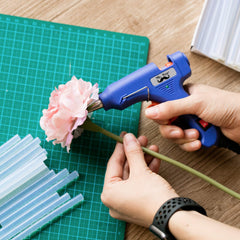 100pcs Low Temp Clear Glue Sticks, 0.44" Diameter, DIY Craft Repair