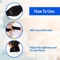 USB Heated Neck Wrap for Neck Massage