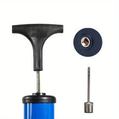 Hand Pump Inflator Set for Sports Balls with Flexible Hose