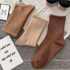 6 Pairs Breathable & Stylish Socks for Sports & Casual Wear