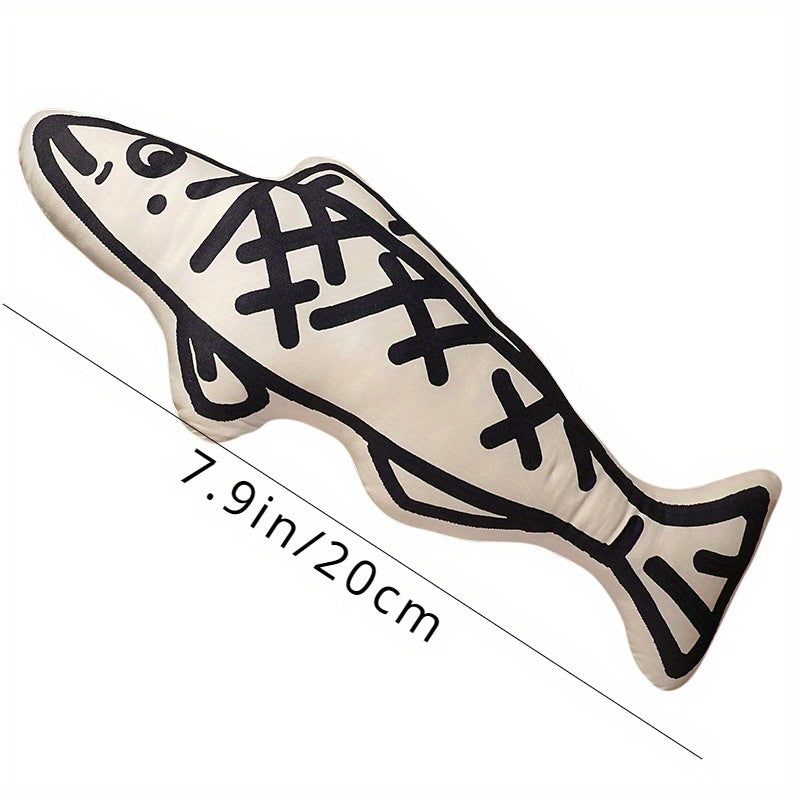 Dried Fish Doll Pendant Plush Fish Key Chain Line Fish Fun Plush Toy