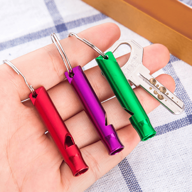 3pcs Metal Fire Outdoor Survival Whistle for Refereeing