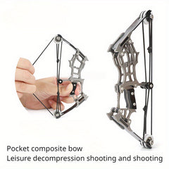 Metal Mini Composite Bow Set w/ Reverse Curved Bow - Target Professional Bow Box