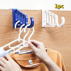 Foldable Clothes Hanger Drying Rack Bathroom Door