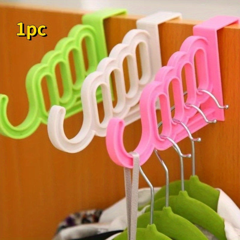 Foldable Clothes Hanger Drying Rack Bathroom Door