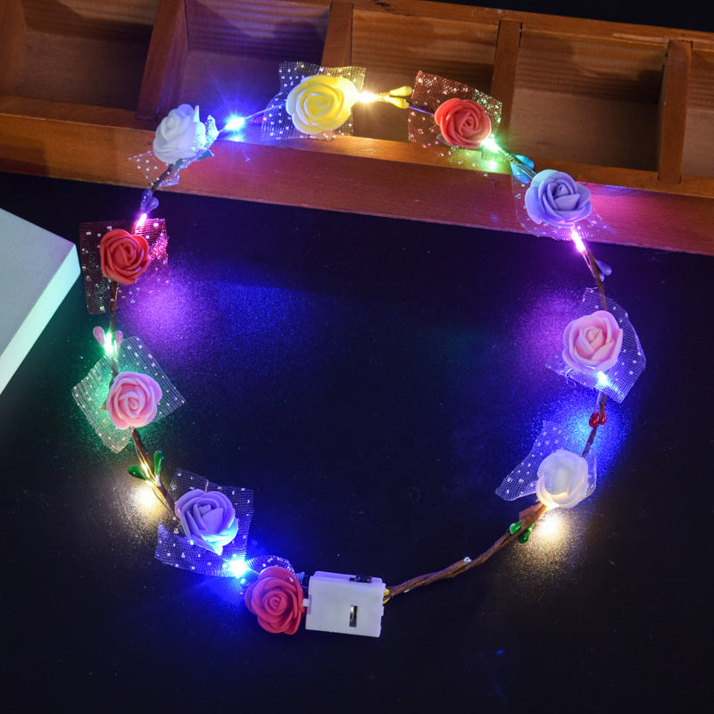 10pcs LED Light Hair Accessories for Parties and Couples Year Decorations