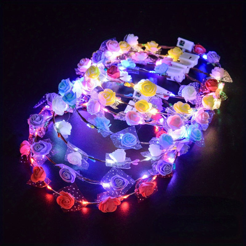10pcs LED Light Hair Accessories for Parties and Couples Year Decorations