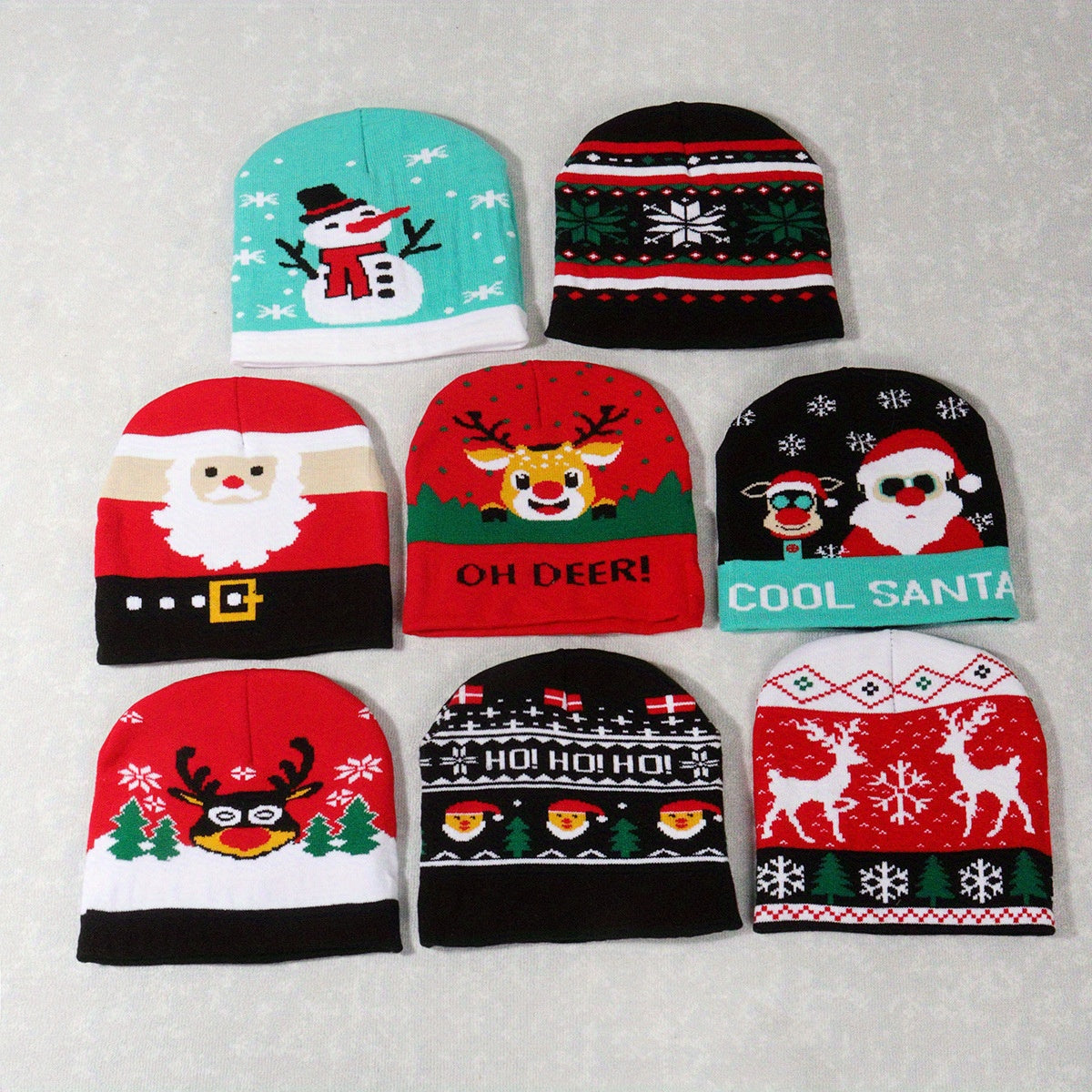 Christmas Knitted Coldproof Hat for Kids