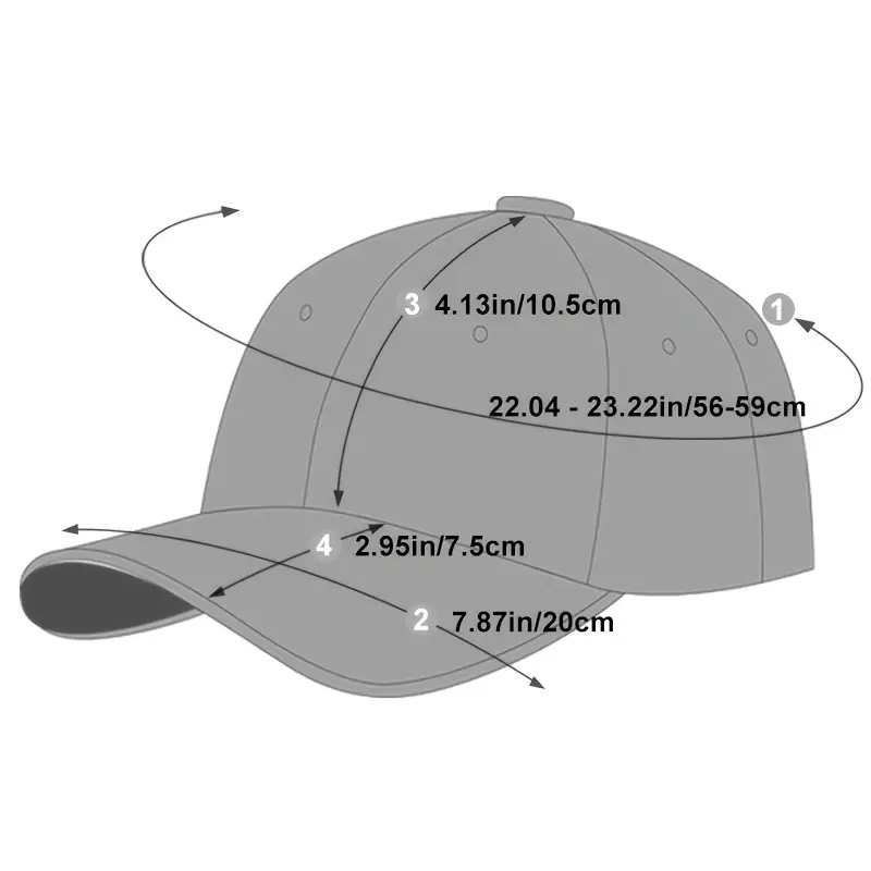 POPS Letter Printed Baseball Cap For Men And Women