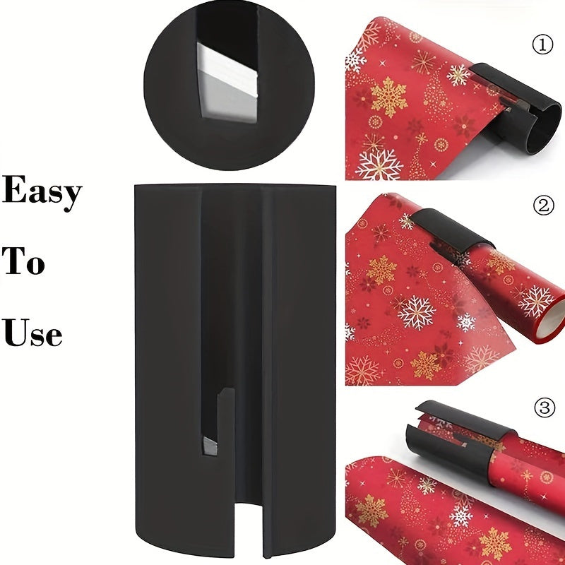 Gift Wrapping Paper Cutter - Effortless Tool for Perfect Lines
