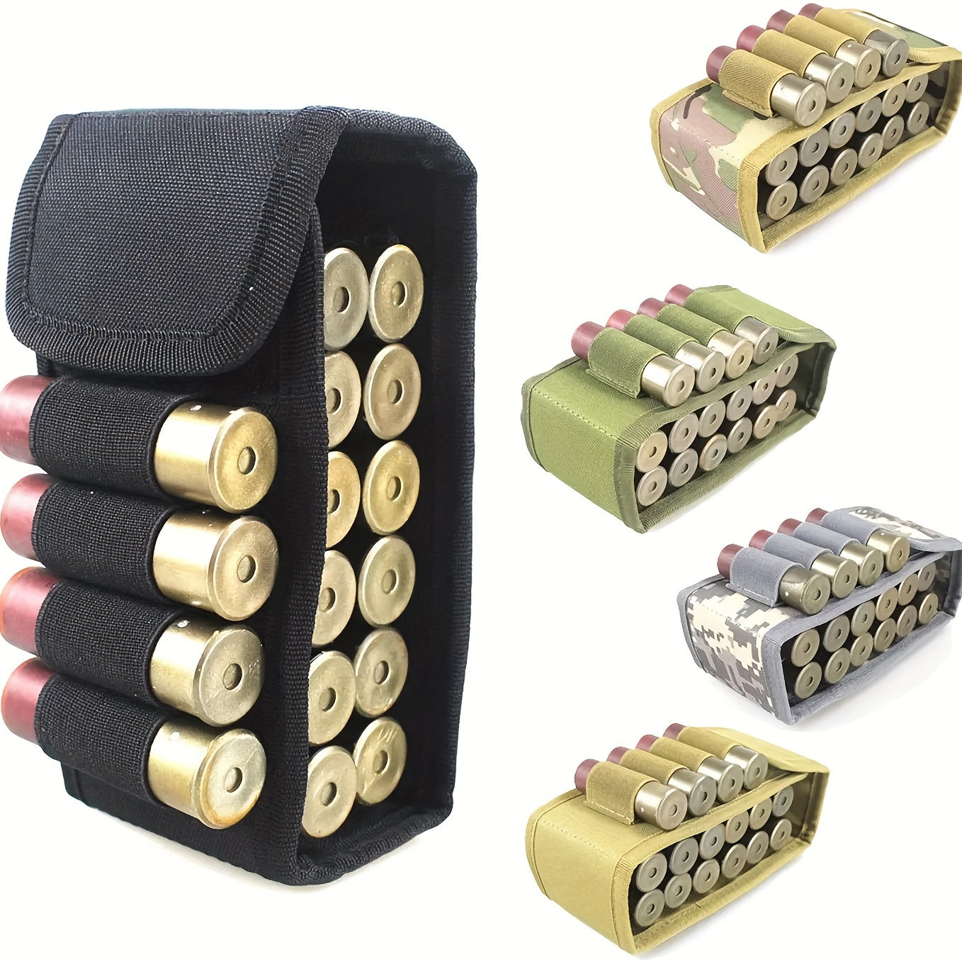 Molle Magazine Ammo Bag for 16 Rounds 12 Gauge Shells