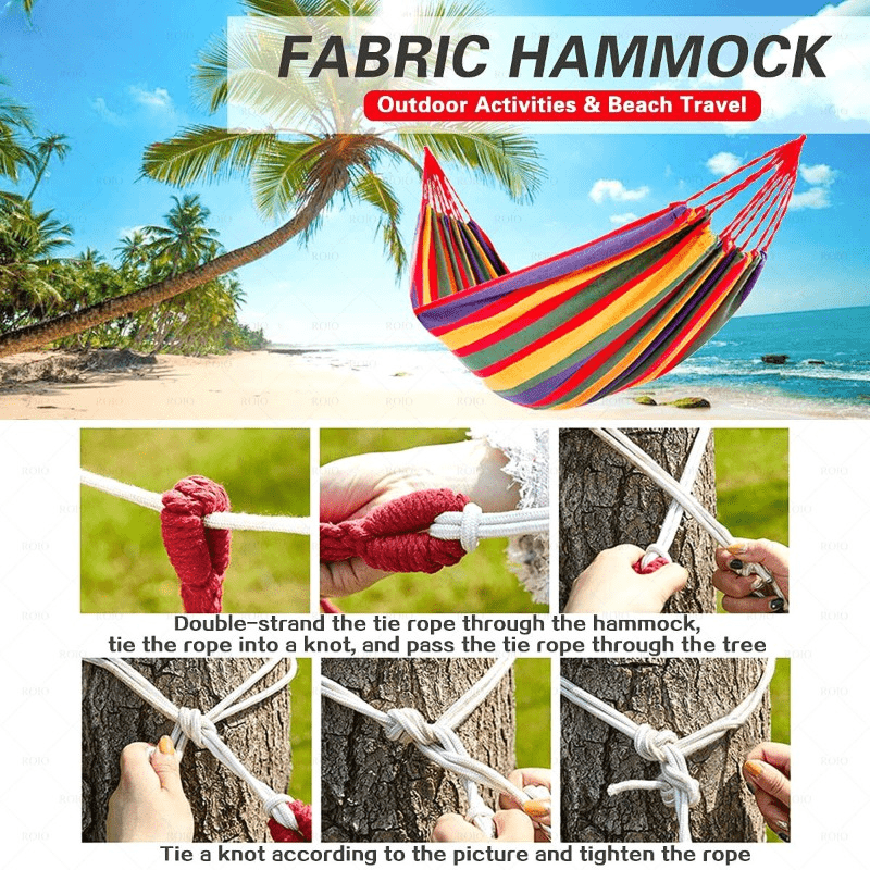 Durable Outdoor Hammock Swing Double Hammock Hanging Chair
