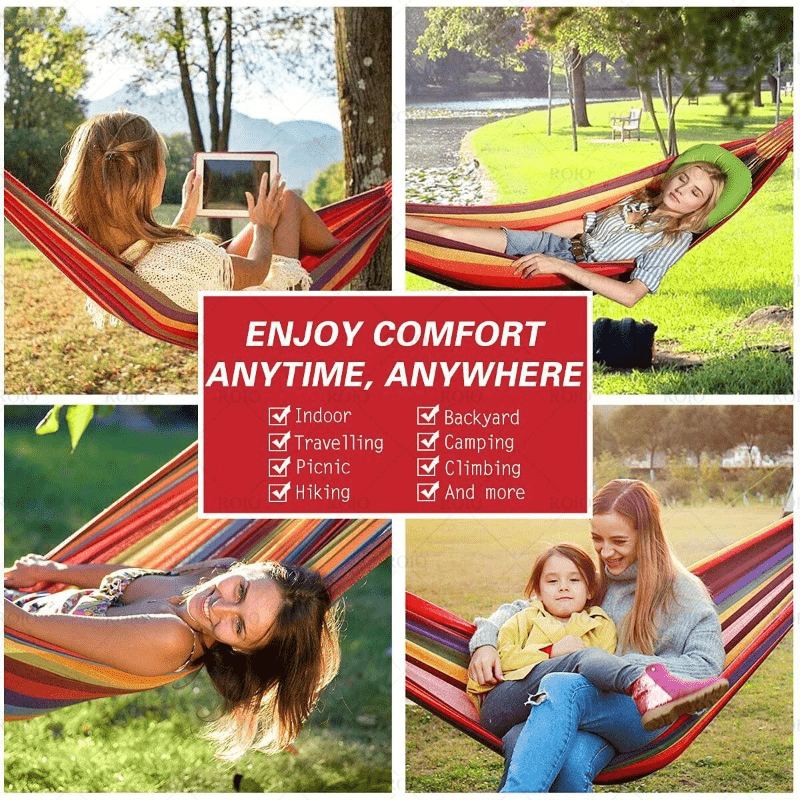 Durable Outdoor Hammock Swing Double Hammock Hanging Chair