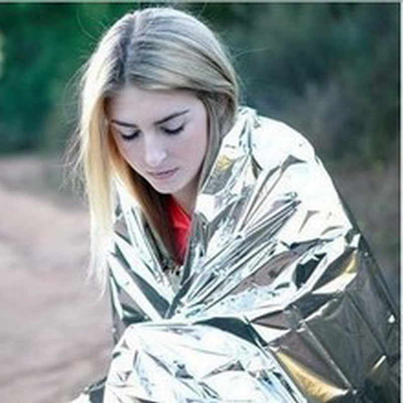 Outdoor Emergency Survival Blanket Insulation Sunscreen 160