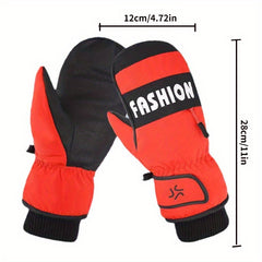 Winter Skiing Gloves Waterproof Windproof Coldproof Gloves