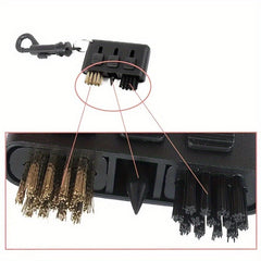 2pcs Golf Three Hole Brush Club Cleaning Tool