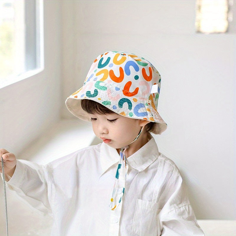 Kids Double Sided UV Protection Sun Hat