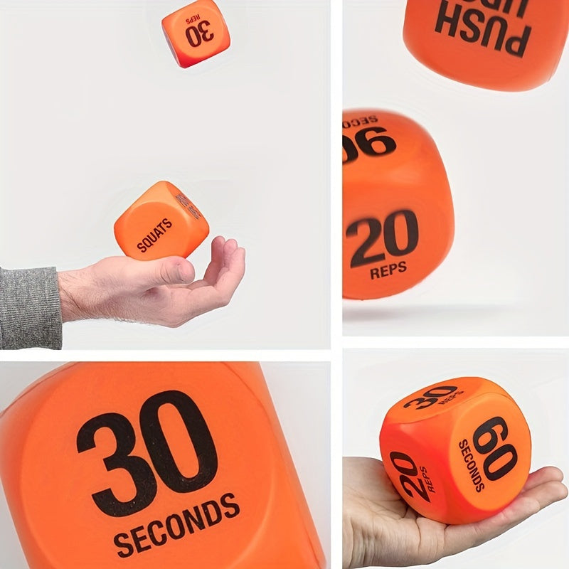 4pcs Fitness Dice Fun Workout Device Fitness Decision Dice
