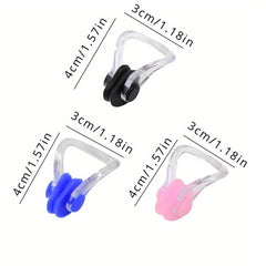 Adults Swimming Kit: Cap, Nose Clip, Ear Plugs