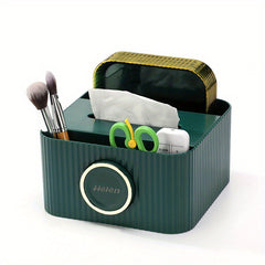 Multifunctional Tissue Box Remote Control Key Storage Box
