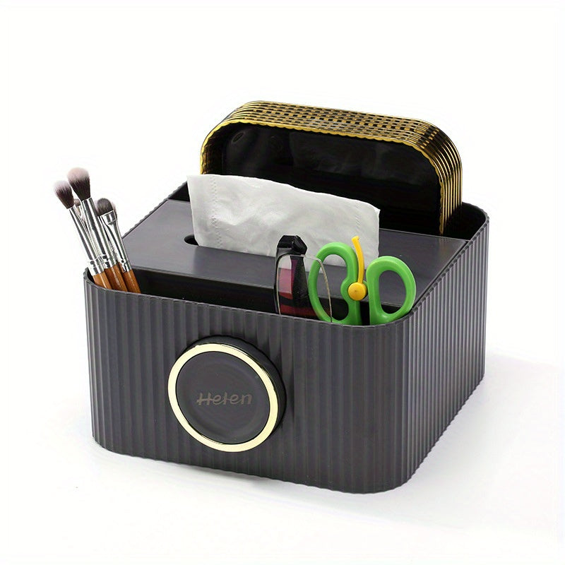 Multifunctional Tissue Box Remote Control Key Storage Box