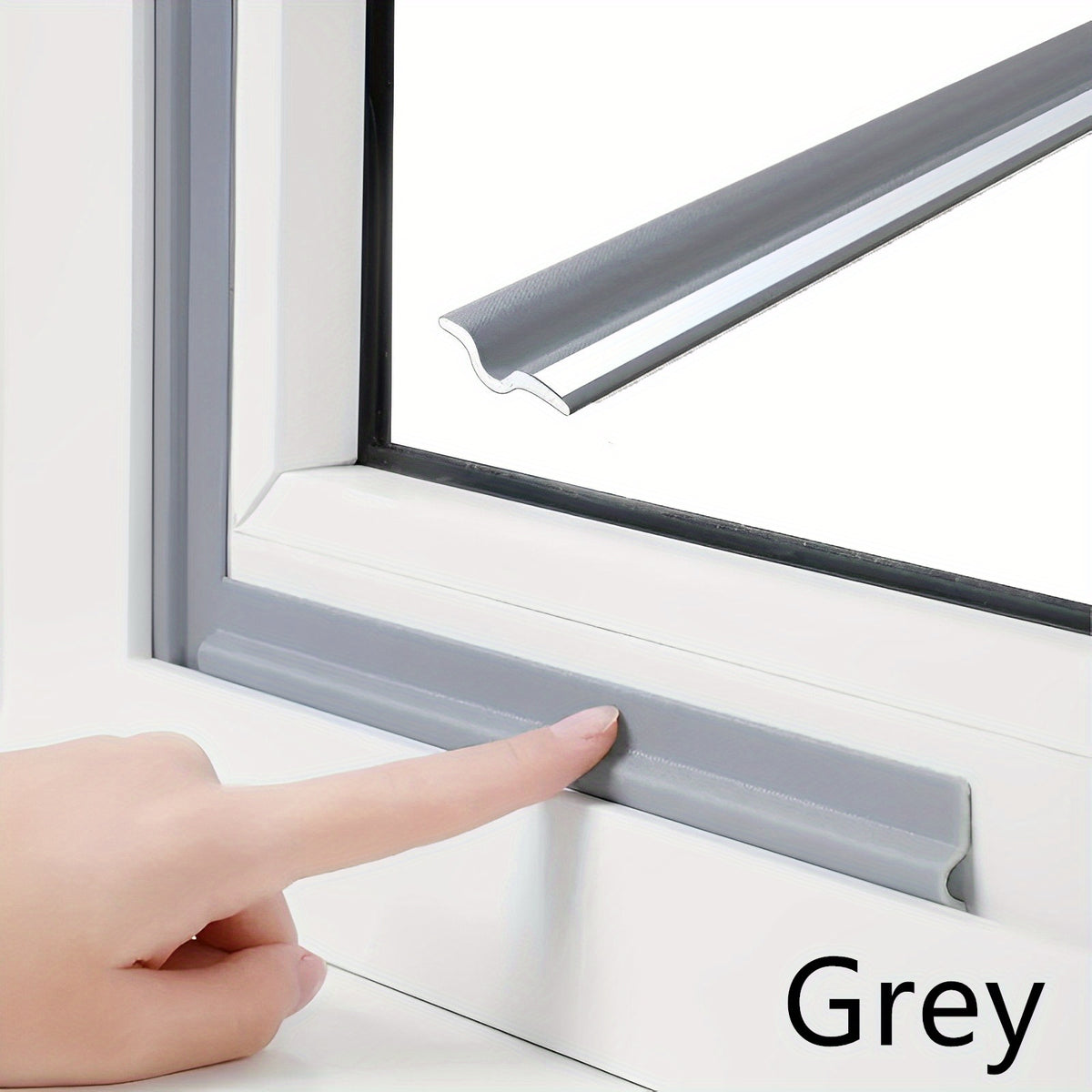 200cm Sliding Window Sealing Strip Plastic Steel Aluminum Alloy Windshield