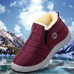Women's Non slip Snow Shoes Lightweight Winter Ankle Shoes
