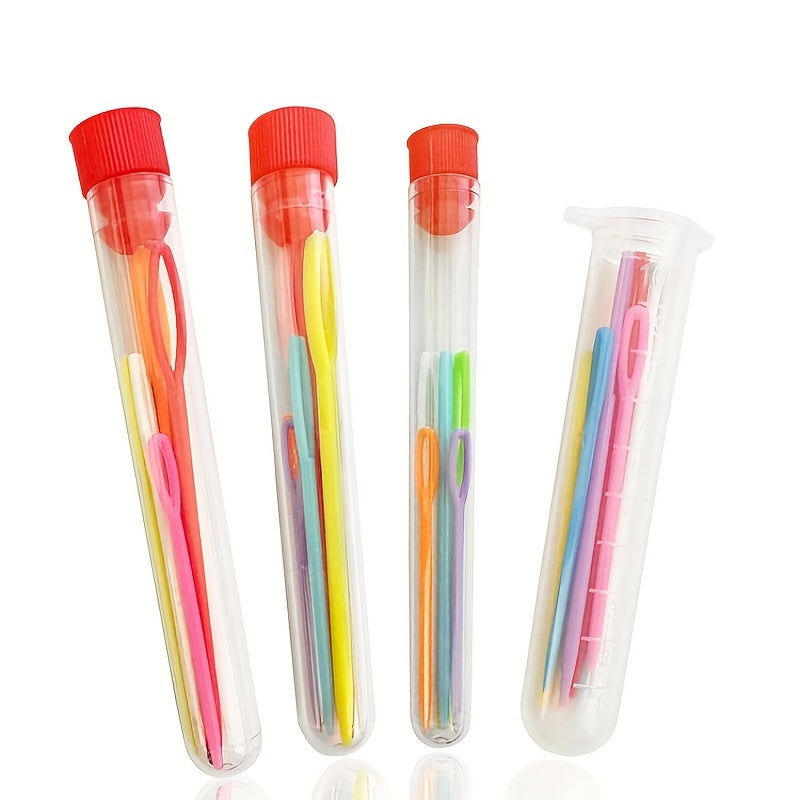 Colorful Sweater Needles Stitching Set Large Hole Beanie Croc