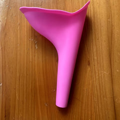 Portable Silicone Women Urinal Funnel For Outdoor Travel Camping