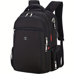 Waterproof Laptop Backpack 40L with USB Charging Port