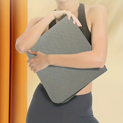Portable TPE Yoga Mat Non-slip Thicken Fitness Mat 183x61x0.15in