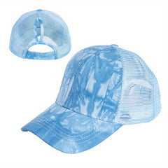 Tie Dye Hip Hop Baseball Cap Adjustable Sunshade Dad Hats Women Men
