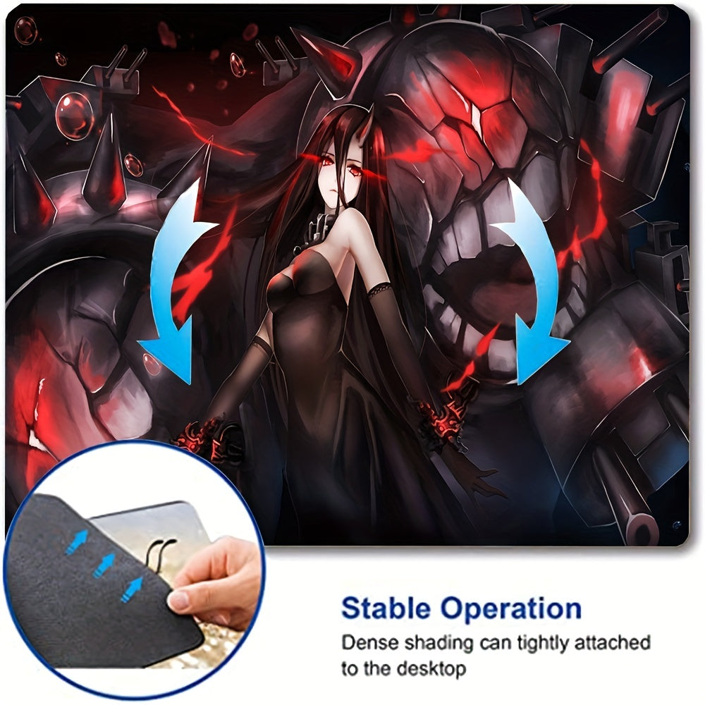 3D Cartoon Female Mouse Pad Anti Skid Comfort