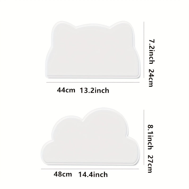 Thin Silicone Waterproof Pet Feeding Mat for Dogs & Cats