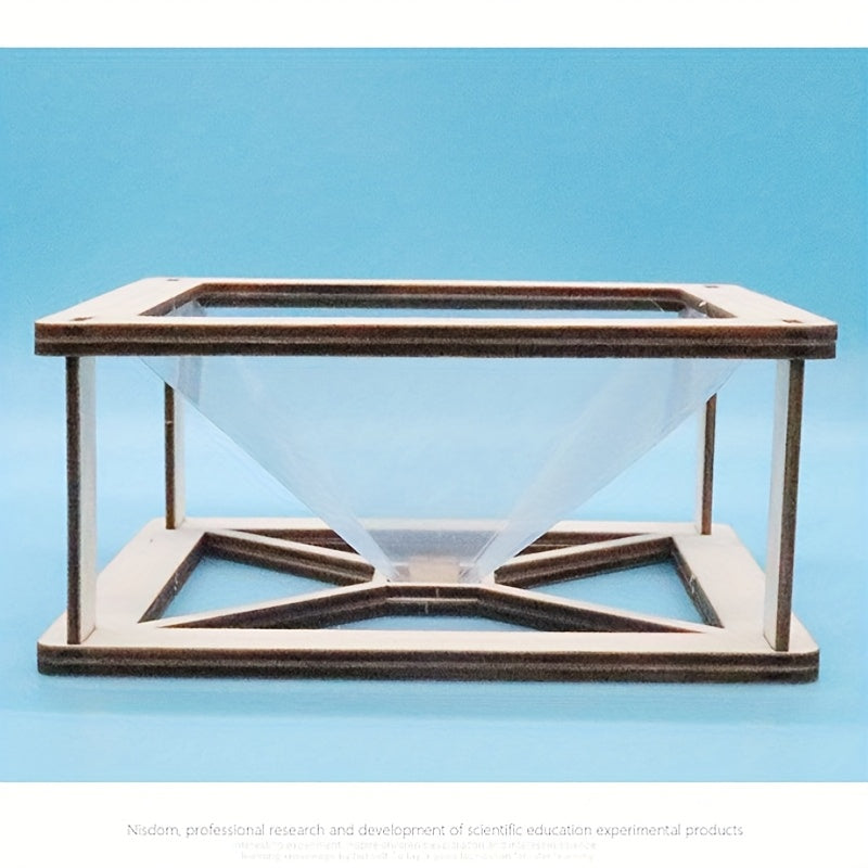 Wooden DIY 3D Holographic Projector Kit Science Experiment