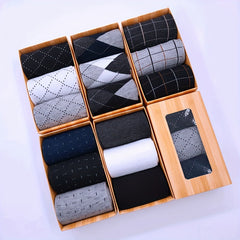 3 Pairs Men's Dress Socks Variety Pack