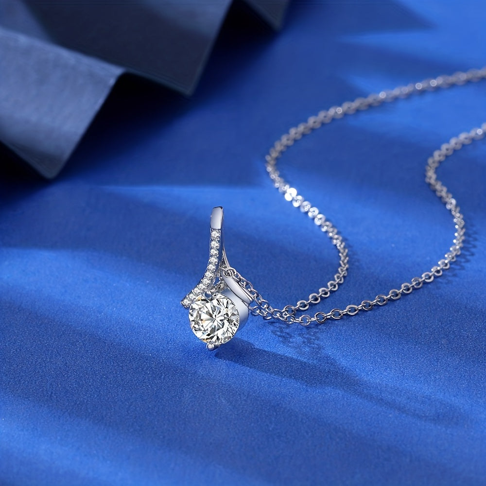 Zircon Pendant Necklace for Daughter in law