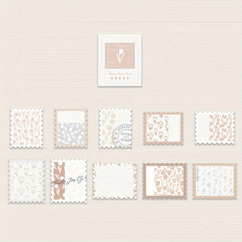 20pcs 3.5In 2.8In Stamp Sticky Notes