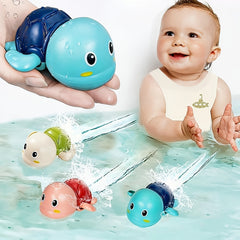 Swimming Turtle Bath Toys For Kids Baby Bathtub Water Toys