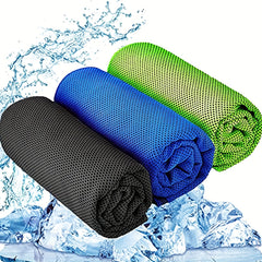 Stay Cool Anywhere 35x12 Microfiber Cooling Towel Neck Gym Camping